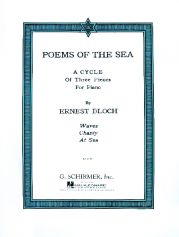 BLOCH POEMS OF THE SEA FOR PIANO