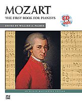 MOZART FIRST BOOK FOR PIANISTS W/CD