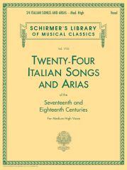 24 ITALIAN SONGS & ARIAS - MEDIUM HIGH