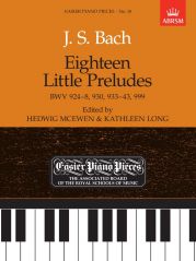 BACH 18 LITTLE PRELUDES