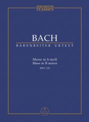 BACH MASS IN B MINOR STUDY SCORE