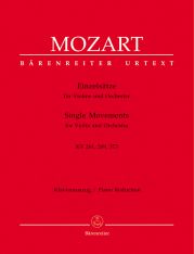 MOZART SINGLE MOVEMENTS VLN K261, 269 (261a), 373