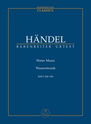 HANDEL WATER MUSIC ROYAL FIREWORKS HWV348-350 MINI