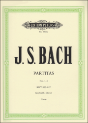 BACH PARTITEN 1 TO 3 BMV 825-827