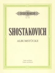 SHOSTAKOVICH ALBUM PIECES VIO/PF