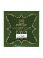 OPTIMA GOLDBROKAT PREMIUM 24K GOLD VIOLIN E STRING