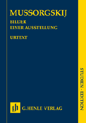 ***MUSSORGSKIJ B.E.AUSSTELL SE STUDY SCORE