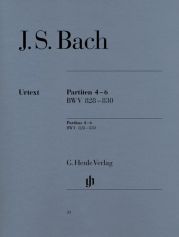 ***BACH PARTITAS 4-6 W/FINGERING