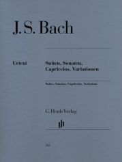 BACH SUITES SONATA CAPRICCIOS VARIATIONS PNO