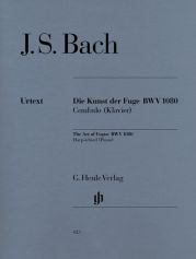 BACH THE ART OF FUGUE BWV1080 W/O FINGERING