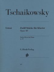 TCHAIKOVSKY 12 PIECES FOR PIANO OP40