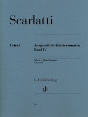 SCARLATTI SELECTED PIANO SONATAS VOLUME 4