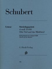 SCHUBERT STG QUARTET D MIN