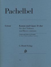 PACHELBEL CANON AND GIGUE IN D MAJOR 3 VIO & BASSO