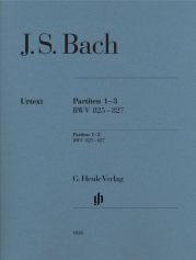 ***BACH PARTITAS 1-3 BWV825-827 W/O FING. PNO