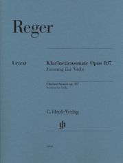 REGER KLARINETTENSONATE OP.107 VIOLA