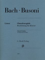 BACH BUSONI CHORALE PRELUDES FOR PIANO