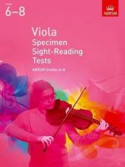 VIOLA SPECIMEN SIGHT-READING TESTS GRADES 6-8