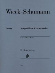 WIECK SCHUMANN SELECTED PIANO WORKS