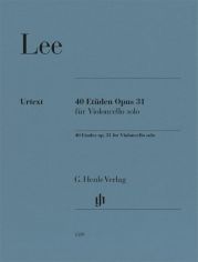 LEE 40 ETUDES FOR VIOLONCELLO SOLO OP. 31