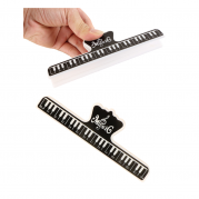 MUSIC CLAMP KEYBOARD DESIGN BLACK