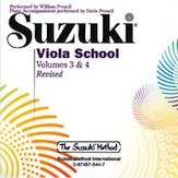 **CD SUZUKI VIOLA SCHOOL VOL3&4