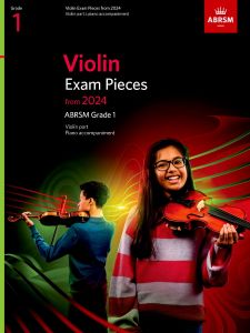 VIOLIN EXAM PIECES FROM 2024 S & P GRADE 1