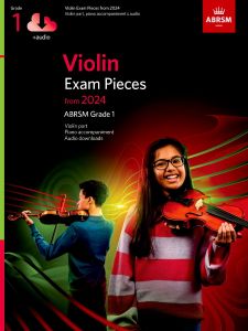 VIOLIN EXAM PIECES FROM 2024 S & P AUDIO GRADE 1