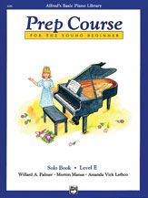 ALFRED'S BASIC PIANO PREP COURSE: SOLO BOOK E