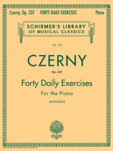 CZERNY 40 DAILY EXERCISES OP337 PIANO