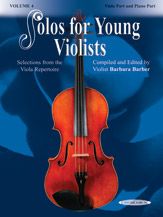 SOLOS FOR YOUNG VIOLISTS VOLUME 4