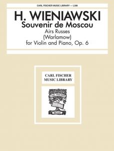 WIENIAWSKI SOUVENIR DE MOSCOU OP6 L308 VIO/PIA