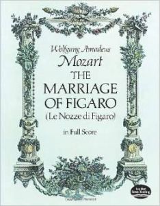 MOZART MARRIAGE OF FIGARO VOCAL FULL SCORE