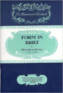 WILLIAM LOVELOCK FORM IN BRIEF