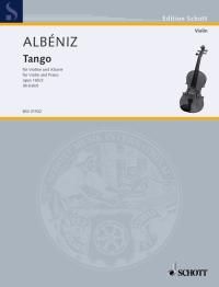 ALBENIZ TANGO OP165/2 FOR VIOLIN