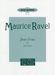 RAVEL JEUX D'EAU FOR SOLO PIANO