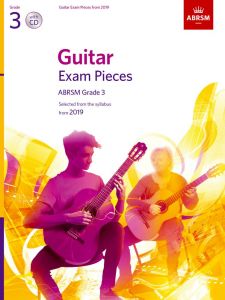 GUITAR EXAM PIECES FROM 2019 GRADE 3 W/CD