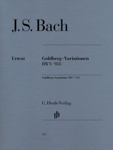 BACH GOLDBERG VARIATIONS BWV 988 W/FINGERING