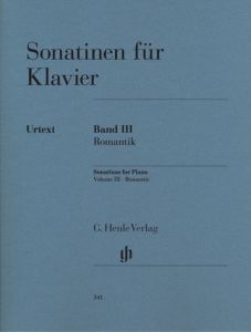 SONATINAS FOR PIANO VOLUME 3 ROMANTIC