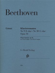 BEETHOVEN SONATAS #9 E MAJ OP14 N1 ,#10 G MAJ N2