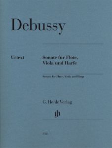 DEBUSSY SONATA FOR FLUTE, VIOLA, & HARP