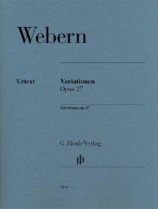 WEBERN VARIATIONS OP.27 PIANO
