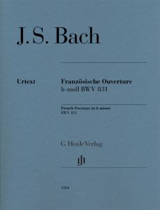 BACH FRENCH OVERTURE B MINOR BWV831 W/FINGERING