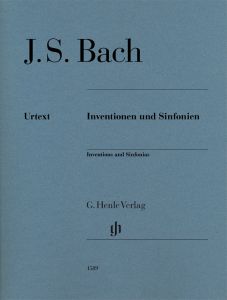 BACH INVENTIONS & SINFONIAS W/FINGERING