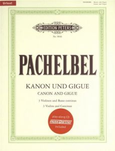 PACHELBEL CANON & GIGUE IN D VIO W/CD
