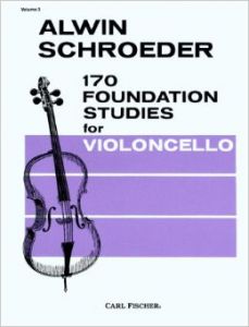 SCHROEDER 170FOUNDATION STUDIES #3-CELLO