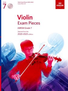 VIOLIN EXAM PIECES 2020-2023 GRADE 7 W/CD