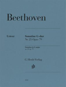 BEETHOVEN PIANO SONATA NO.25 G MAJOR OP.79