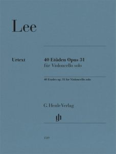 LEE 40 ETUDES FOR VIOLONCELLO SOLO OP. 31