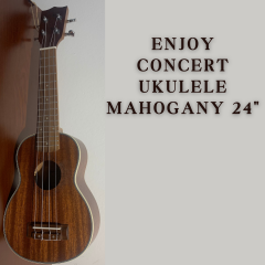 ENJOY CONCERT UKULELE MAHOGANY 24" 